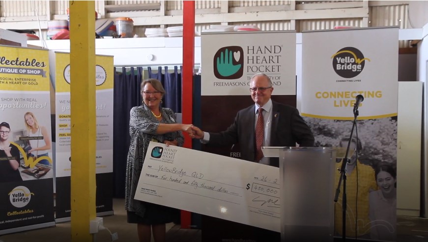 Yellowbridge Qld Receives A $450k Grant From Hand Heart Pocket