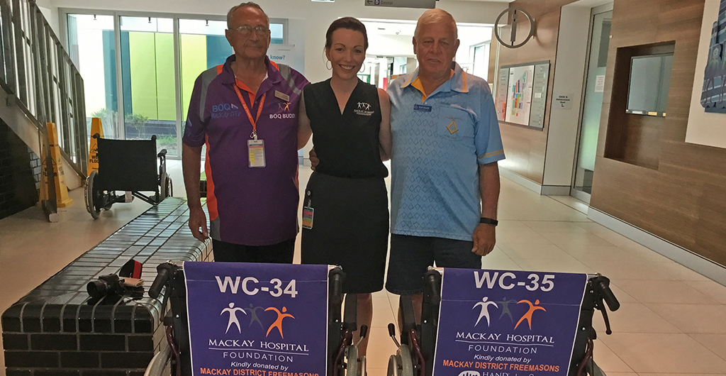 Mackay Hospital Foundation Wheelchairs Large